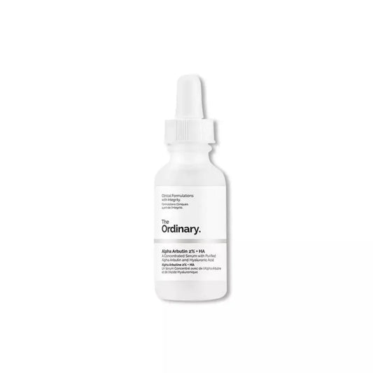 The Ordinary Alpha Arbutin 2% + HA 30ml reduce dark sports and uneven skin tune